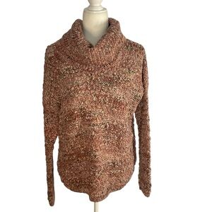 Cozy Multicolor Turtleneck Sweater